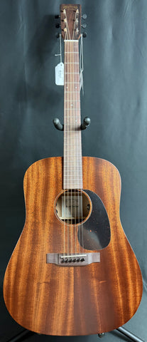 Martin D-10E Retro Sapele Dreadnought Acoustic-Electric Guitar Natural w/ Soft Case