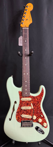 Fender American Professional II Thinline Stratocaster Electric Guitar Surf Green w/ OHSC