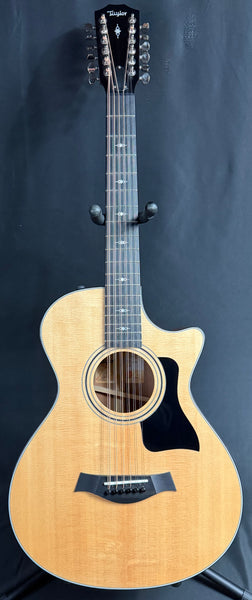 Taylor 352ce V-Class 12-Fret Concert 12-String Acoustic-Electric Guitar Natural w/ OHSC