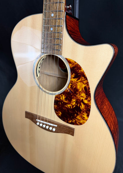 Eastman PCH3-GACE Grand Auditorium Cutaway Acoustic-Electric Guitar Natural w/ Gig Bag