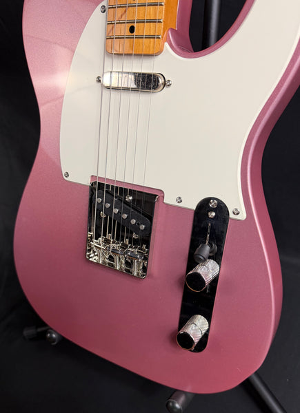Squier FSR Classic Vibe 50's Telecaster Electric Guitar Burgundy Mist Finish (035)