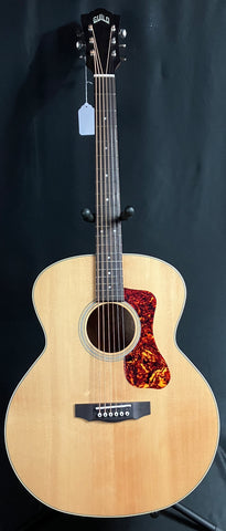 Guild BT-240E Baritone Jumbo Acoustic-Electric Guitar Natural Satin