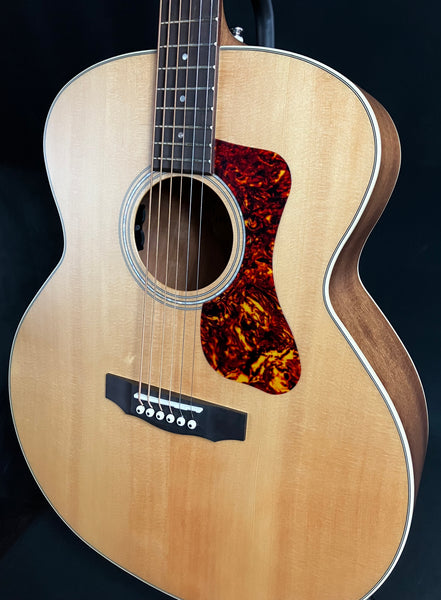 Guild BT-240E Baritone Jumbo Acoustic-Electric Guitar Natural Satin