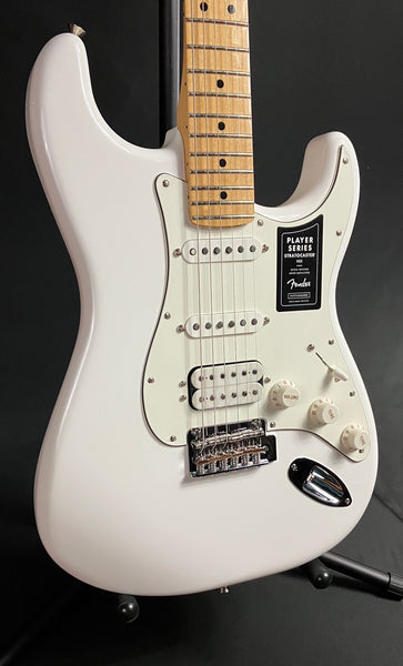 Fender Player Stratocaster HSS Electric Guitar Polar White Finish (348)