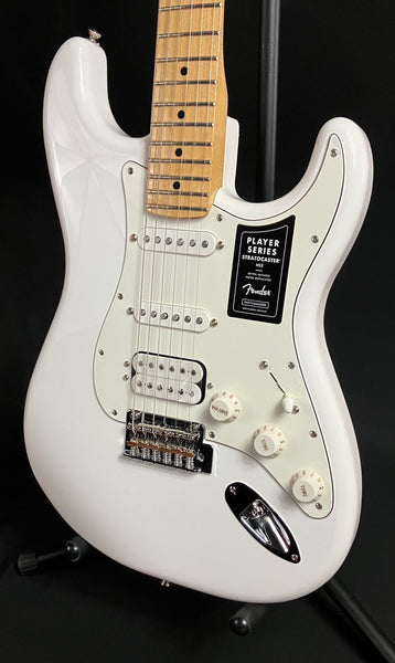 Fender Player Stratocaster HSS Electric Guitar Polar White Finish (348)