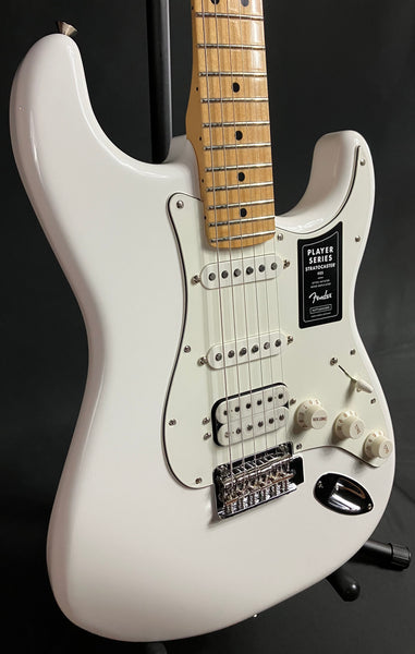 Fender Player Stratocaster HSS Electric Guitar Polar White Finish (348)