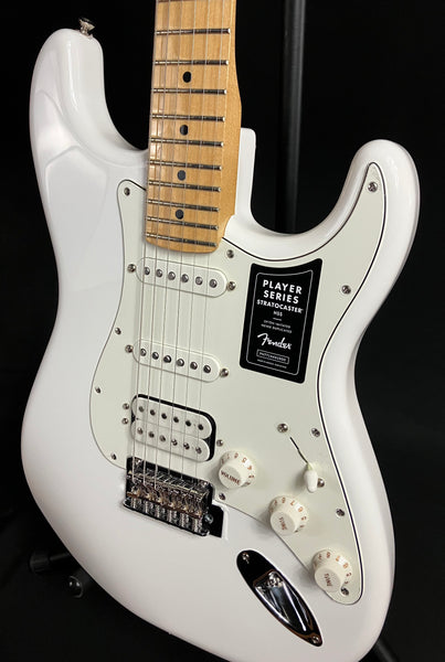 Fender Player Stratocaster HSS Electric Guitar Polar White Finish (348)