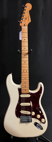 Fender Player Plus Stratocaster Electric Guitar Olympic Pearl Finish w/ Gig Bag