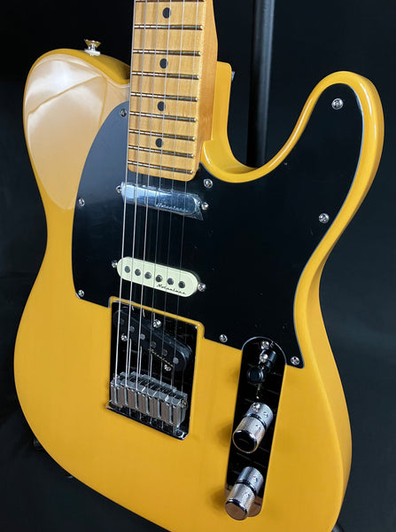 Fender Player Plus Nashville Telecaster Electric Guitar Butterscotch Blonde w/ Gig Bag