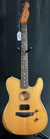 Fender Acoustasonic Standard Telecaster Acoustic-Electric Guitar Aged Natural