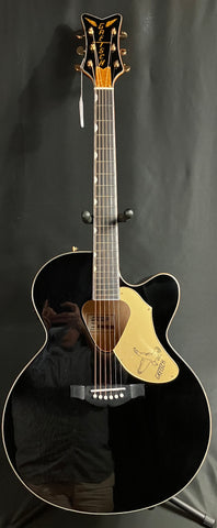 Gretsch G5022CBFE Rancher Falcon Jumbo Acoustic-Electric Guitar Gloss Black