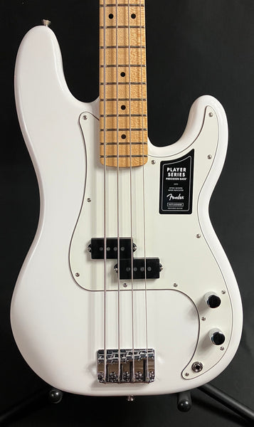 Fender Player Precision Bass 4-String Bass Guitar Polar White (347)