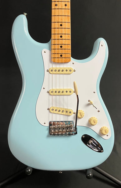 Fender Vintera 50's Stratocaster Electric Guitar Sonic Blue w/ Gig Bag (109)