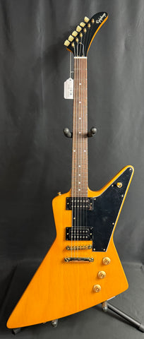 Epiphone 1958 Korina Explorer 'Inspired by Gibson Custom' Electric Guitar Aged Natural Finish