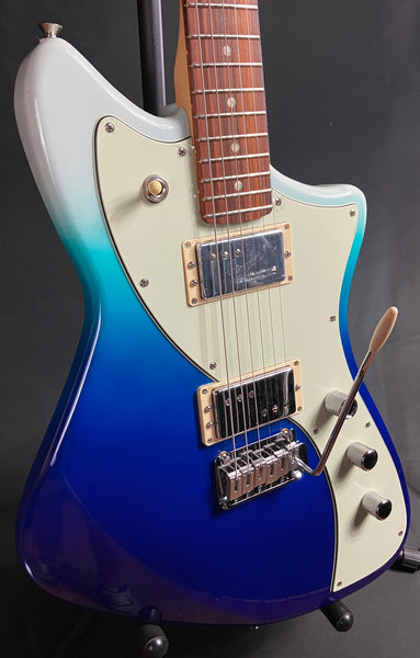Fender Player Plus Meteora HH Electric Guitar Belair Blue Finish w/ Gig Bag