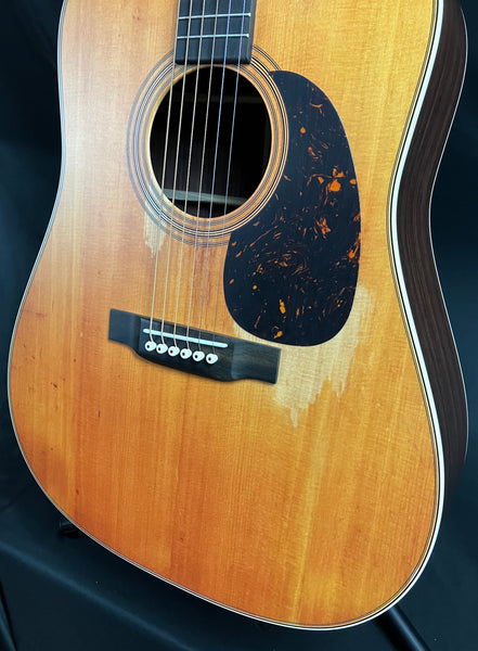 Martin D-28 Street Legend Dreadnought Acoustic Guitar Aged Natural Finish w/ Case