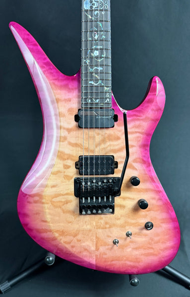 Schecter Nikki Stringfield A-6 FR-S Electric Guitar Maiden Mist Finish