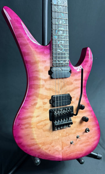 Schecter Nikki Stringfield A-6 FR-S Electric Guitar Maiden Mist Finish