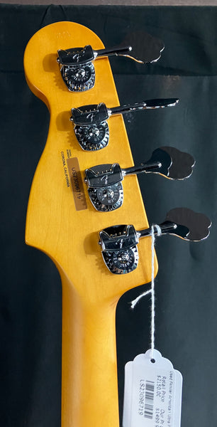 Fender American Ultra Precision Bass 4-String Bass Guitar Ultraburst Finish w/ OHSC