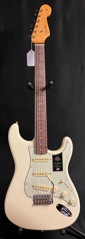 Fender American Vintage II Stratocaster Electric Guitar Olympic White w/ OHSC