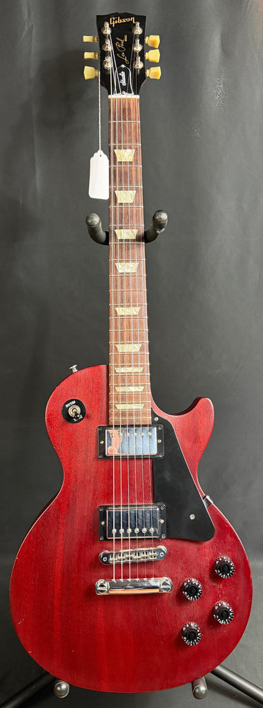 Gibson Les Paul Studio Electric Guitar Worn Vintage Cherry Finish w/ Gig Bag