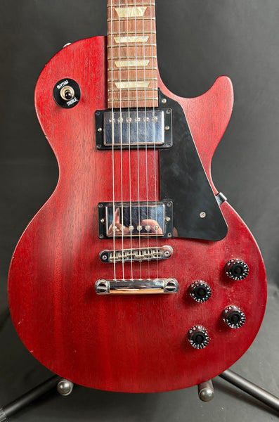 Gibson Les Paul Studio Electric Guitar Worn Vintage Cherry Finish w/ Gig Bag