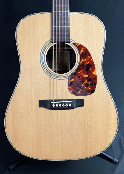 Recording King RD-328 Adirondack Dreadnought Acoustic Guitar Natural w/ K&K Pickup + Case