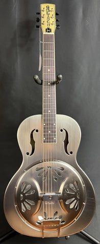 Gretsch G9221 Bobtail Steel Body Round Neck Resonator Guitar w/ Fishman Nashville Pickup