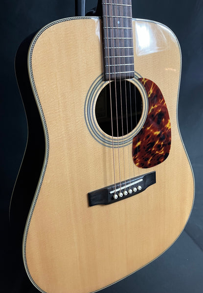 Recording King RD-328 Adirondack Dreadnought Acoustic Guitar Natural w/ K&K Pickup + Case