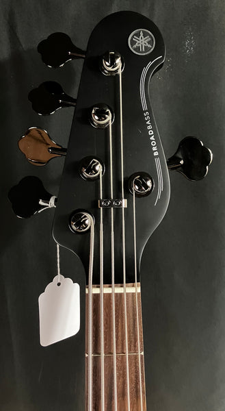 Yamaha BB735A Broad Bass 5-String Bass Guitar Translucent Matte Black w/ Gig Bag (066)