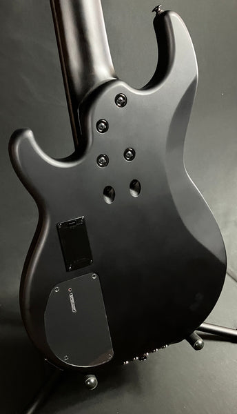 Yamaha BB735A Broad Bass 5-String Bass Guitar Translucent Matte Black w/ Gig Bag (066)