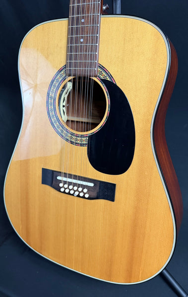 Alvarez Model 5021 12-String Dreadnought Acoustic Guitar Gloss Natural w/ Case