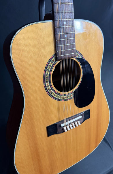 Alvarez Model 5021 12-String Dreadnought Acoustic Guitar Gloss Natural w/ Case