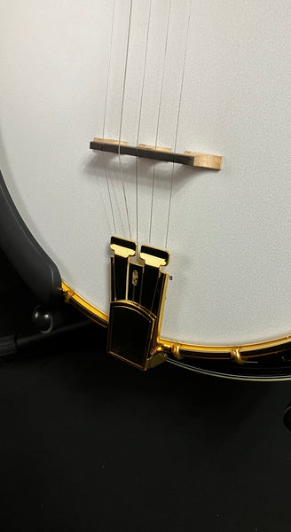Gold Tone Mastertone™ OB-2JM Joe Mullins Signature Bowtie Banjo Vintage Sunburst w/ Hardshell Case