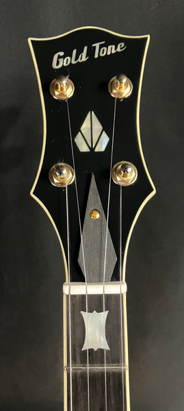 Gold Tone Mastertone™ OB-2JM Joe Mullins Signature Bowtie Banjo Vintage Sunburst w/ Hardshell Case