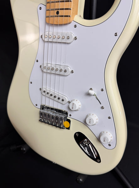 Fender Standard Stratocaster (2025) Electric Guitar Olympic White Finish (348)
