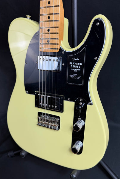 Fender Player II Telecaster HH Electric Guitar Hialeah Yellow Finish