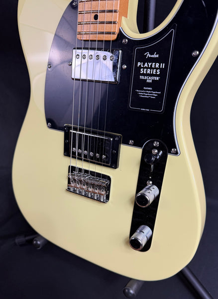 Fender Player II Telecaster HH Electric Guitar Hialeah Yellow Finish