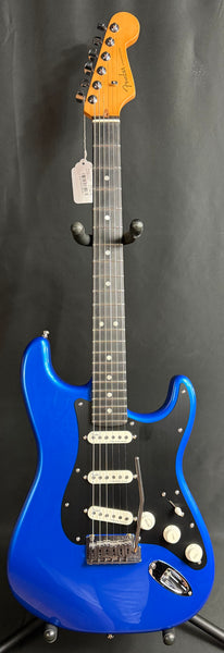 Fender American Ultra II Stratocaster Electric Guitar Noble Blue Finish w/ OHSC