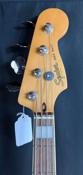 Squier Classic Vibe Late 60's Jazz Bass 4-String Bass Guitar Lake Placid Blue (158)