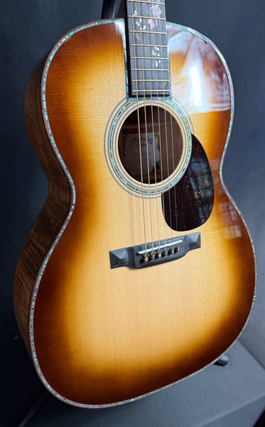 Martin O'ahu K-42 Hibiscus Acoustic Guitar Dark Toasted Burst w/ Case #16 of 100