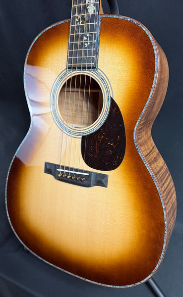 Martin O'ahu K-42 Hibiscus Acoustic Guitar Dark Toasted Burst w/ Case #16 of 100