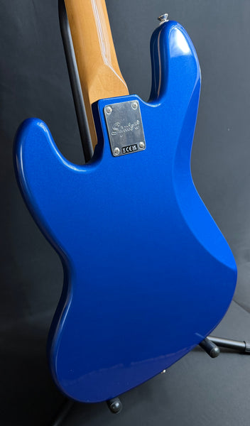 Squier Classic Vibe Late 60's Jazz Bass 4-String Bass Guitar Lake Placid Blue (158)