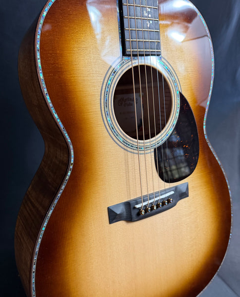 Martin O'ahu K-42 Hibiscus Acoustic Guitar Dark Toasted Burst w/ Case #16 of 100