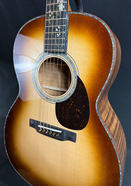 Martin O'ahu K-42 Hibiscus Acoustic Guitar Dark Toasted Burst w/ Case #16 of 100