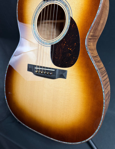 Martin O'ahu K-42 Hibiscus Acoustic Guitar Dark Toasted Burst w/ Case #16 of 100