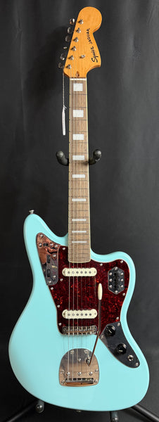 Squier FSR Classic Vibe 70's Jaguar Electric Guitar Daphne Blue Finish (383)