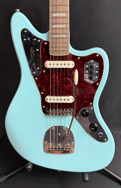 Squier FSR Classic Vibe 70's Jaguar Electric Guitar Daphne Blue Finish (383)