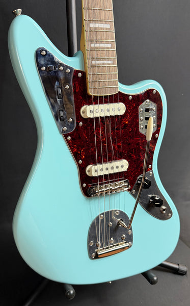 Squier FSR Classic Vibe 70's Jaguar Electric Guitar Daphne Blue Finish (383)