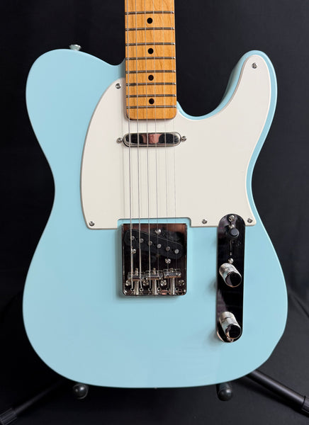 Squier Classic Vibe 50's Telecaster Electric Guitar Sonic Blue Finish (054)